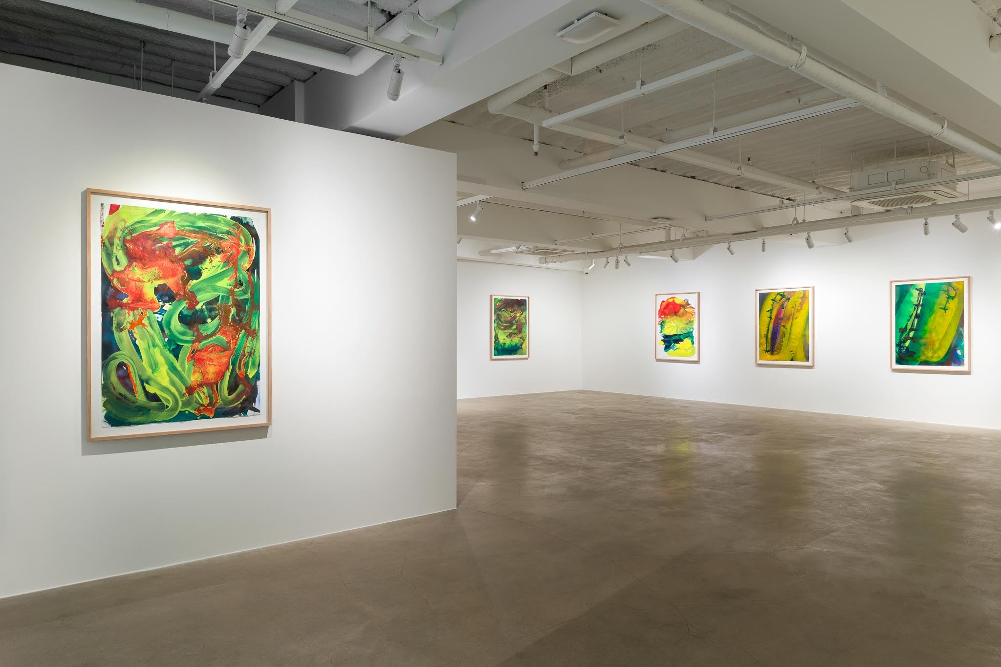 Katharina Grosse Studio Paintings, 1988-2022: Returns
