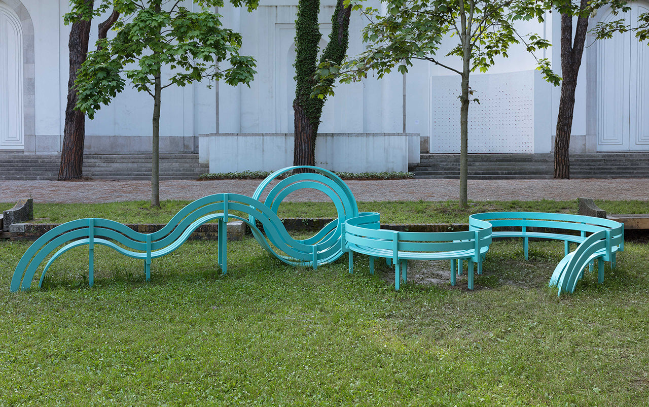 JEPPE HEIN | MODIFIED SOCIAL BENCHES FOR VENICE – KÖNIG GALERIE