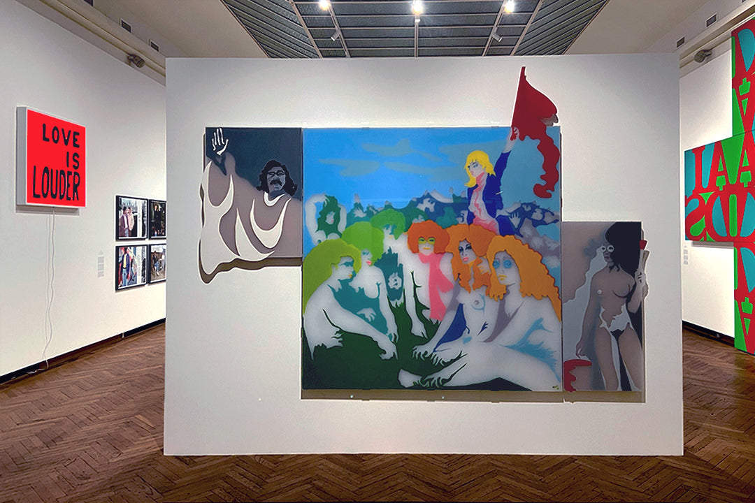 GROUP SHOW WITH EVELYNE AXELL | LOVE IS LOUDER – KÖNIG GALERIE