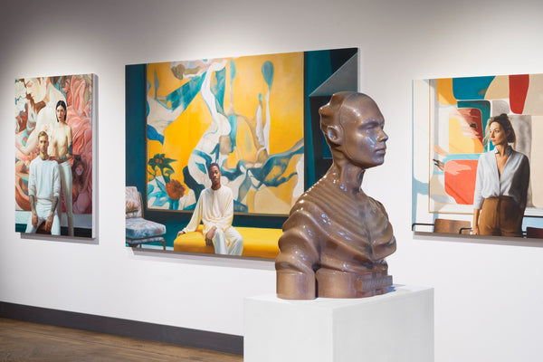 AMIR FATTAL <br> POST-ARTIFICIAL PAINTINGS