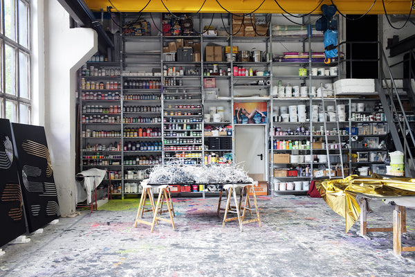 ANSELM REYLE Studio Visit