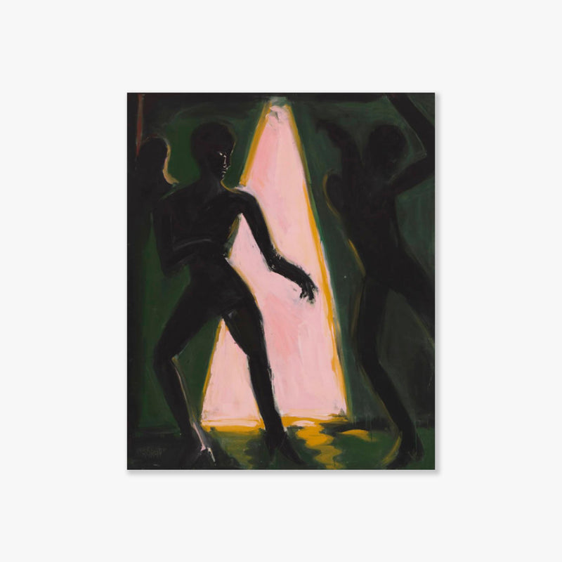Woman in Pink Light
