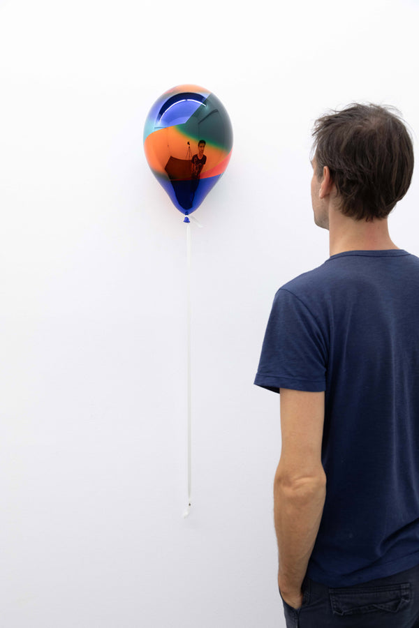 Let your dream fly (medium blue, pine green, dark orange essence, dark red, coral blue I, silver)