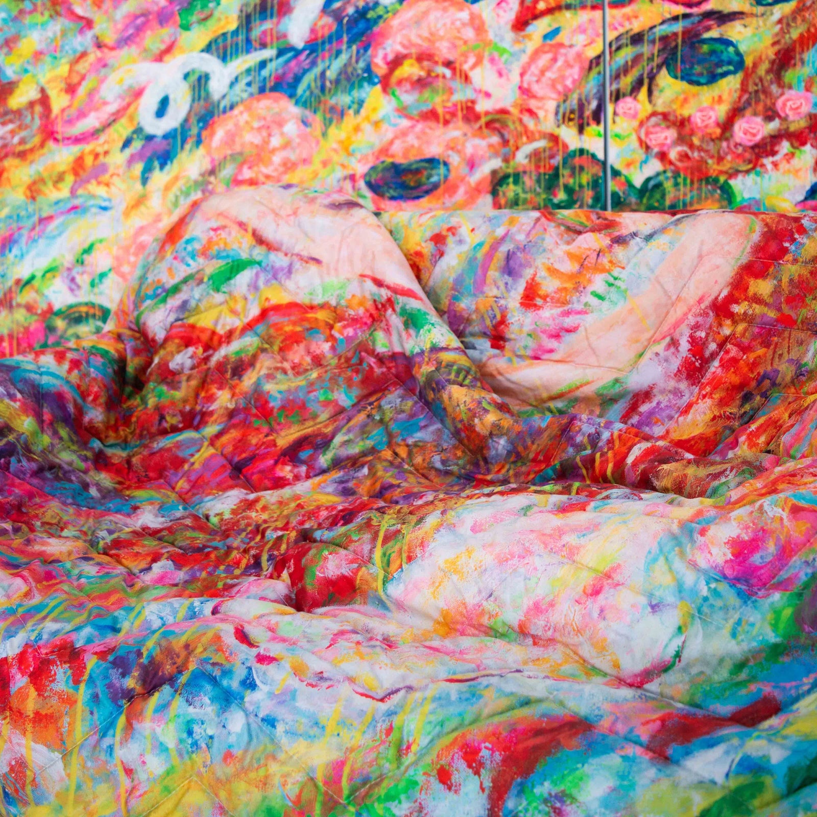 Quilted Blanket CUTE. WEIRD. FREE. – KÖNIG GALERIE