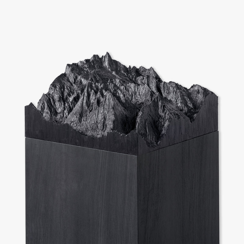 Black Grossglockner stretched z-axis