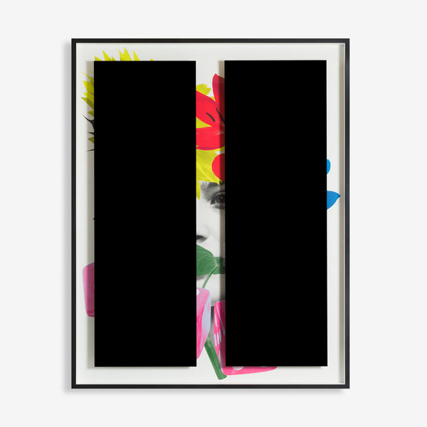 Black Bars: Déjeuner No 11 (Girl with sunflowers, lilies and dice)