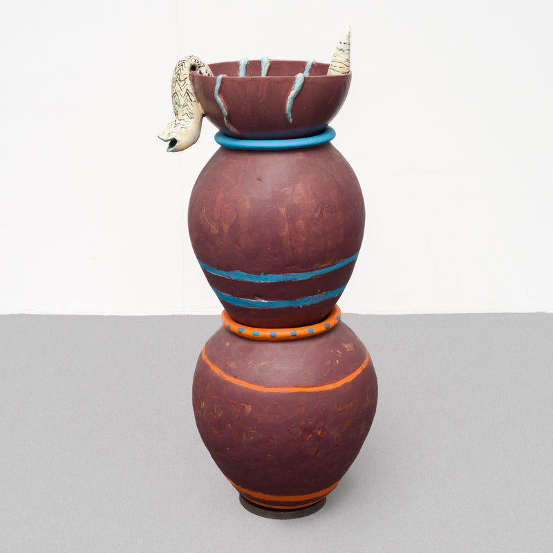 o.T., Keramikskulptur, 3-teilig