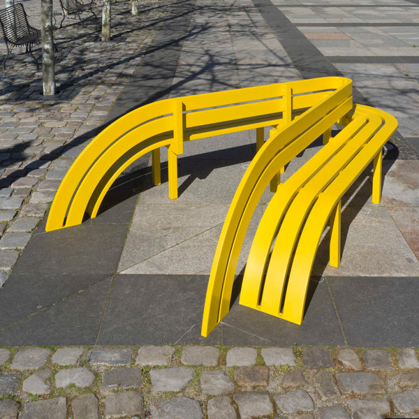 Yellow Modified Social Bench #10