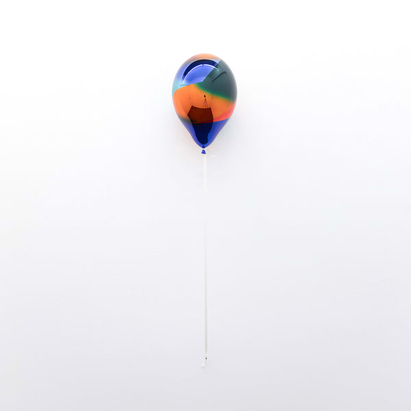 Let your dream fly (medium blue, pine green, dark orange essence, dark red, coral blue I, silver)