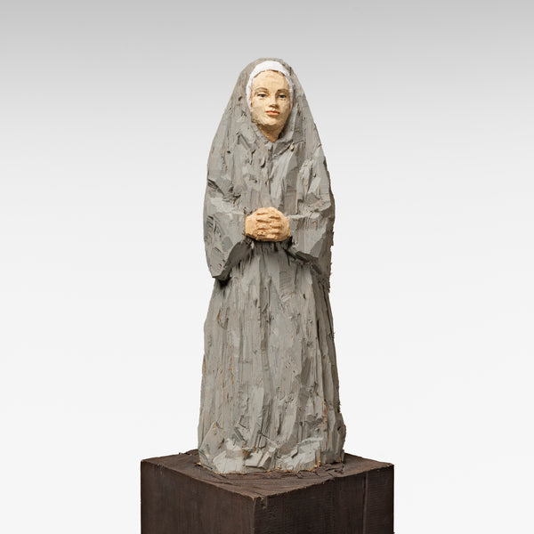 Sister with folded hands