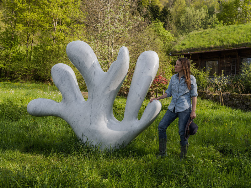 The Big Marble Fire Coral (six fingers)