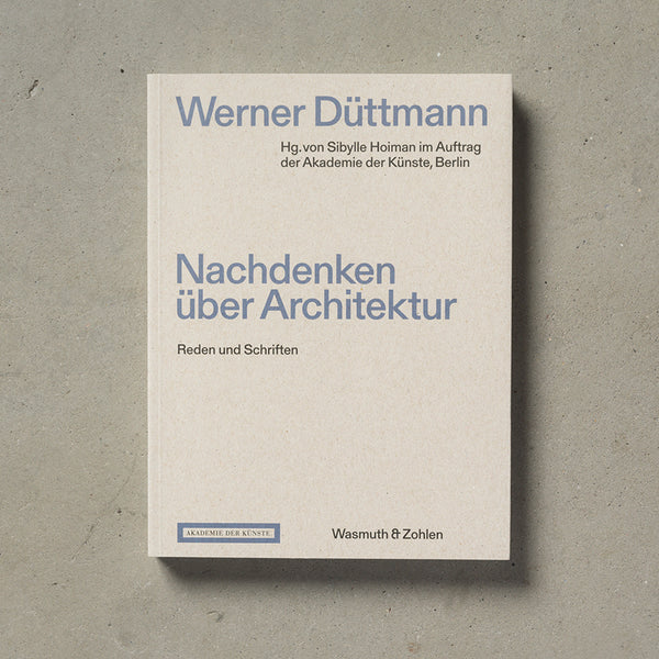 Nachdenken über Architektur